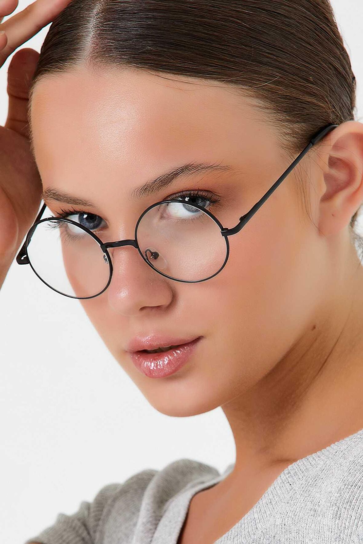 Unisex Güneş Gözlüğü HARRY0S Siyah Şeffaf