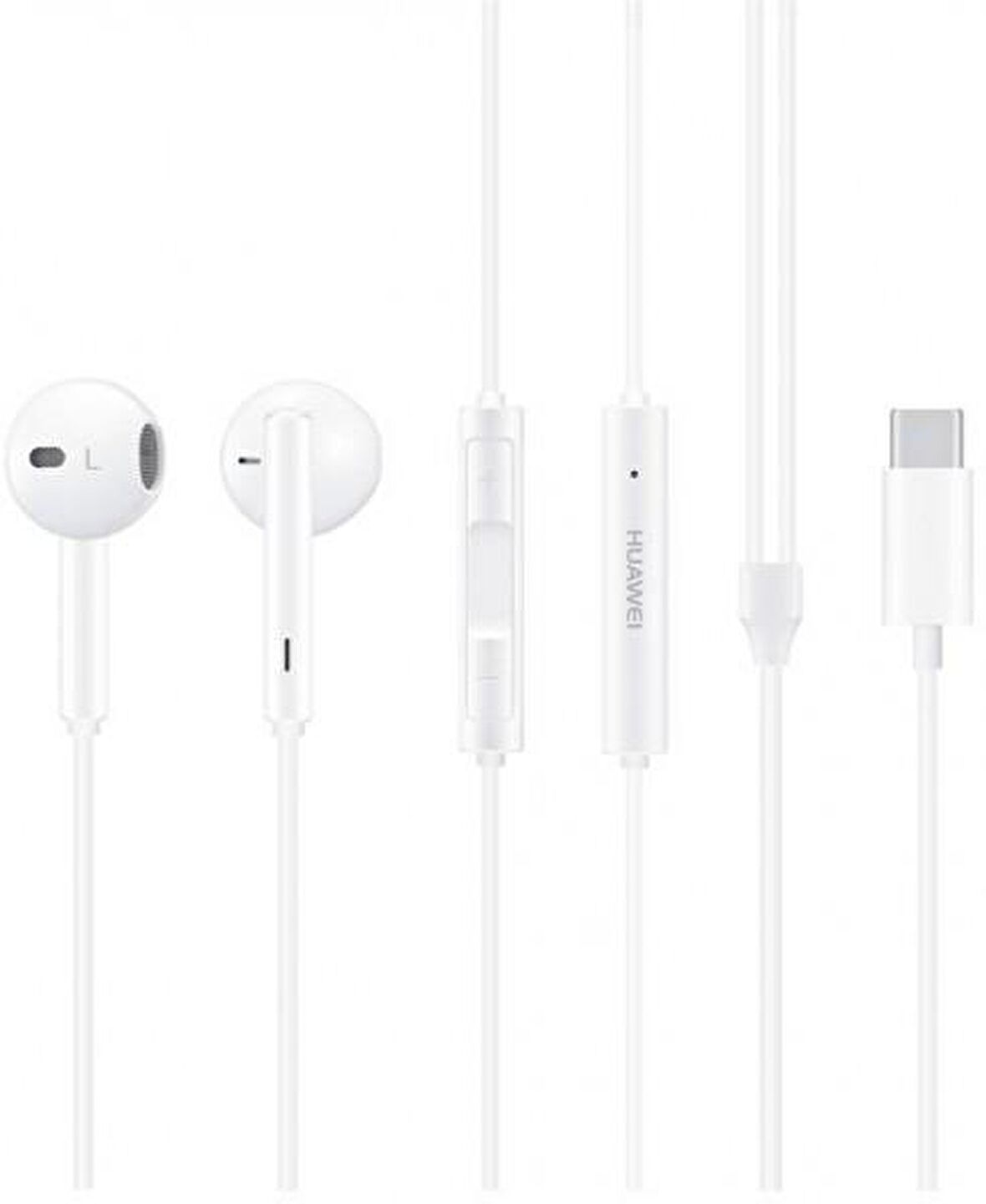 HUAWEI TYPE-C EARPHONE, CM33, WHITE