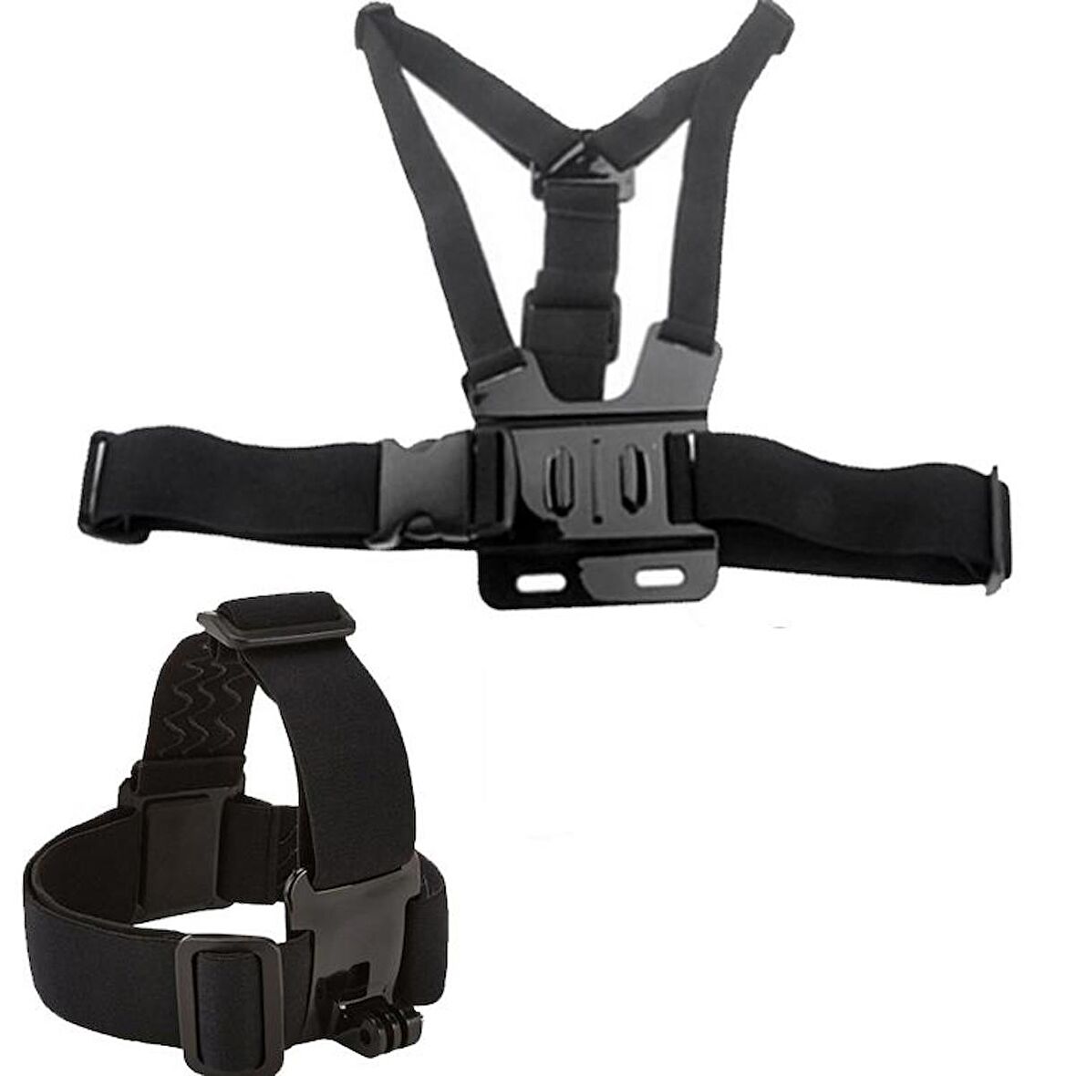 Gplus Göğüs Kemeri Chest Strap ve Kafa Bandı 2 Parça Aksesuar Set