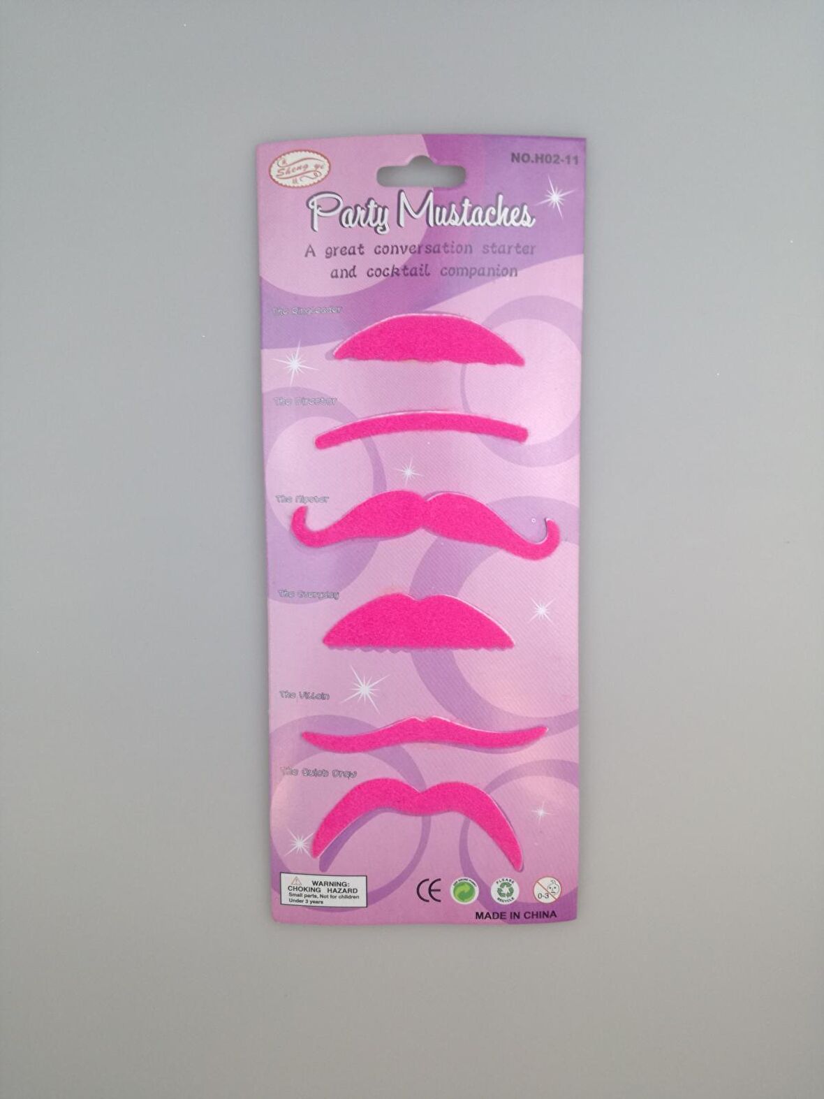 BIYIK YAPIŞKANLI PEMBE 6'LI