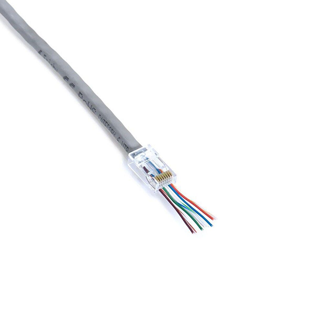 FRISBY FNW-RJ4526N RJ-45 CAT 5 YENİ NESİL DELİKLİ KONNEKTÖR