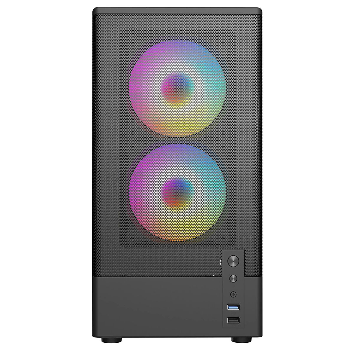 TEKNOTEG - FRISBY FC-8975B 550W 3X RGB GAMİNG KASA