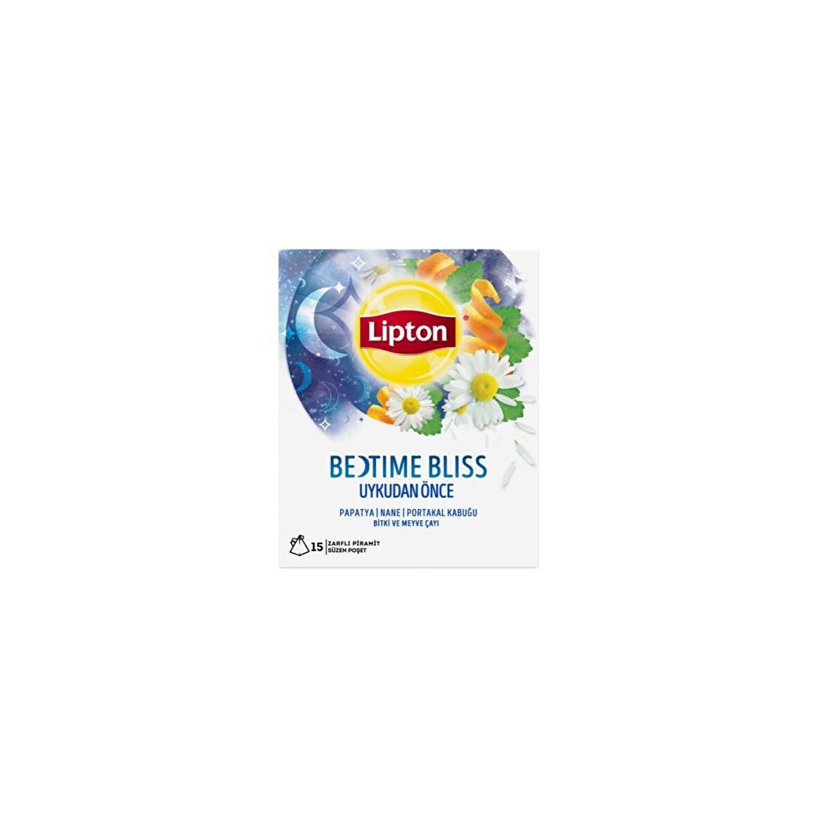 Lipton Bedtime Bliss Organik Bardak Poşet Bitki Çayı 22.5 gr 15'li 