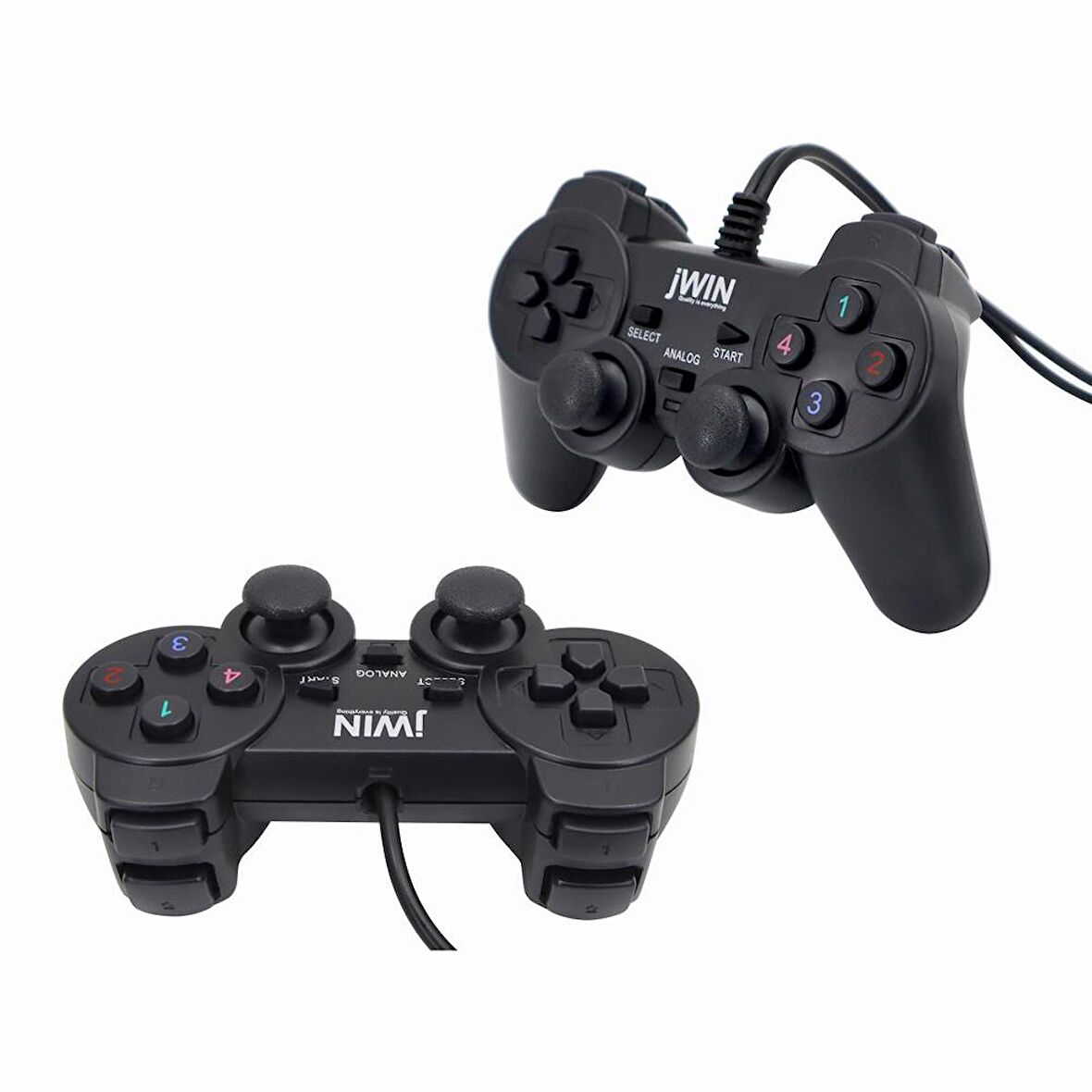 Jwin USB-2120 2'li PC Gamepad Bilgisayar Oyun Kolu