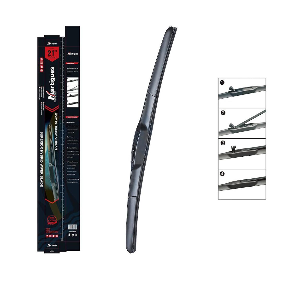Martigues Silecek Unıversal Hıbrıt 530Mm 21 Inc