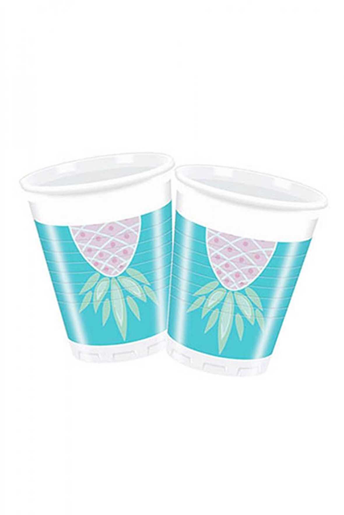 ANANAS BARDAK PLASTİK 8'Lİ