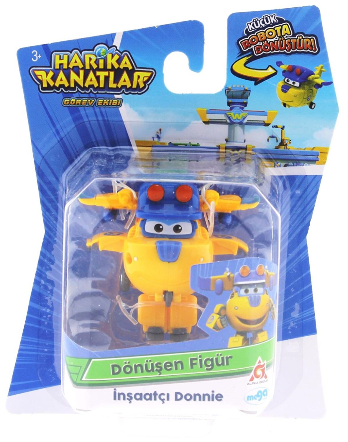 Harika Kanatlar Mini İnşaatçı Donnie - Mini Donnie İnşaatçı 