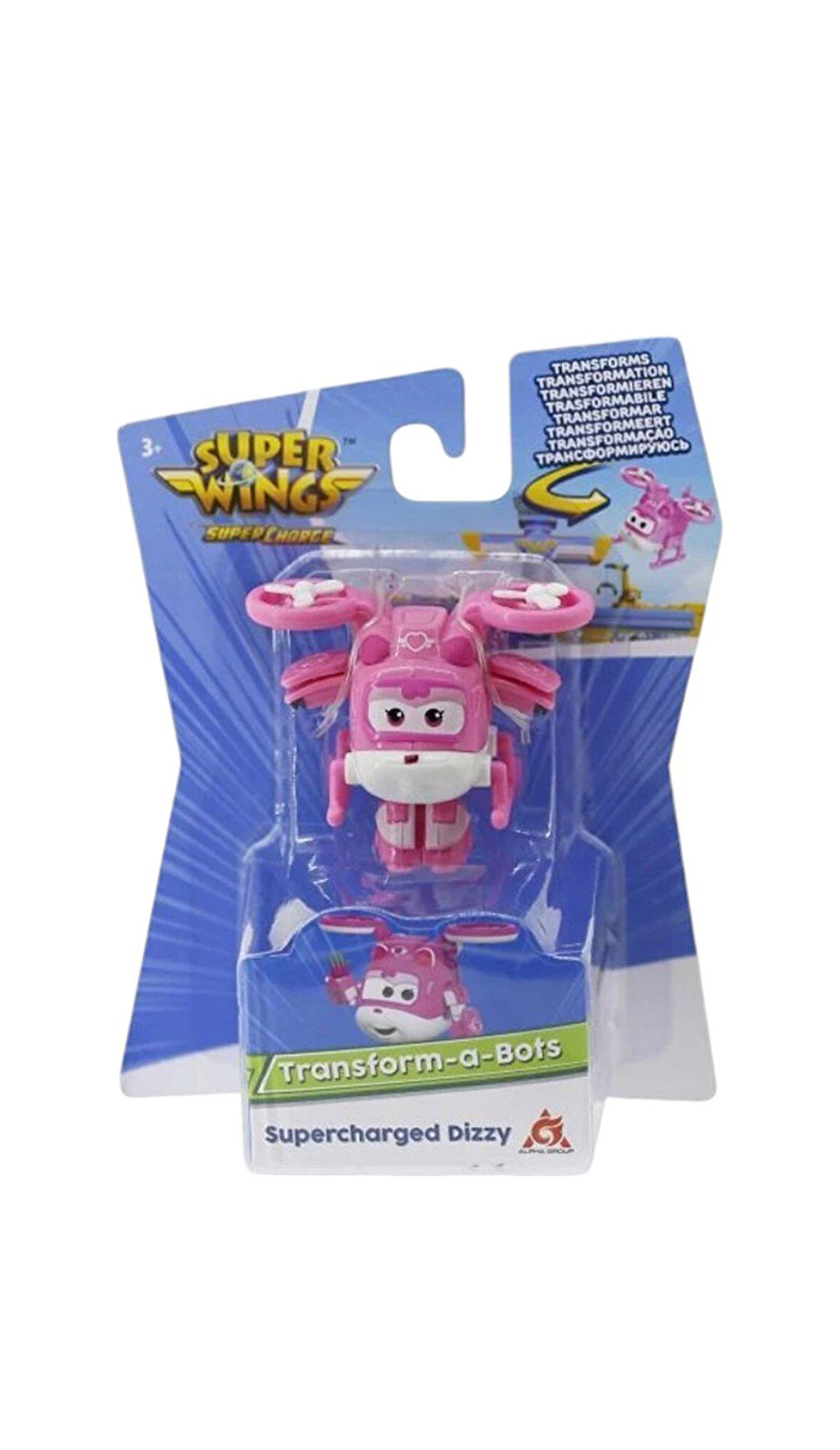 Hari̇ka Kanatlar Transform A Bots Süpercharged Mini Dizzy ile Gökyüzünde Macera!