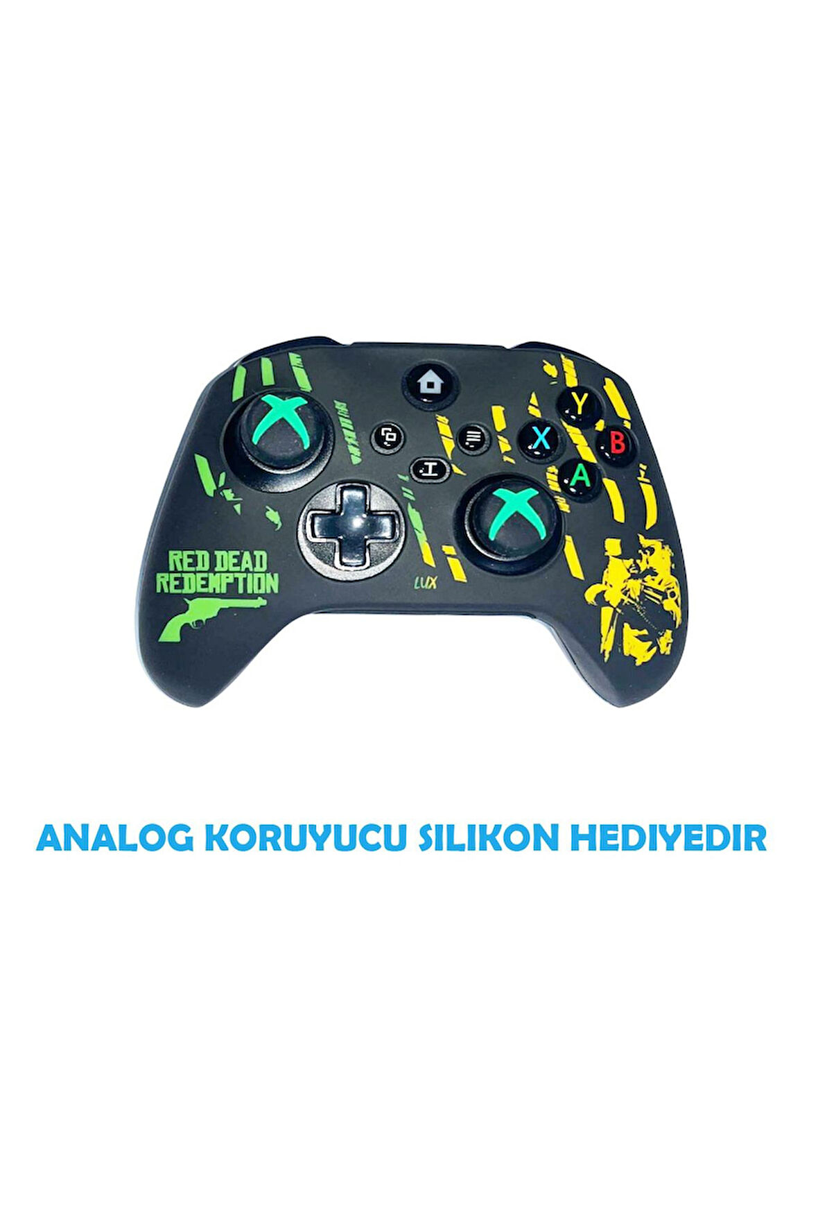 Xbox Series S/Series X Red Dead Redmeption  Koruyucu Silikon Kılıf + Analog silikon Koruyucu