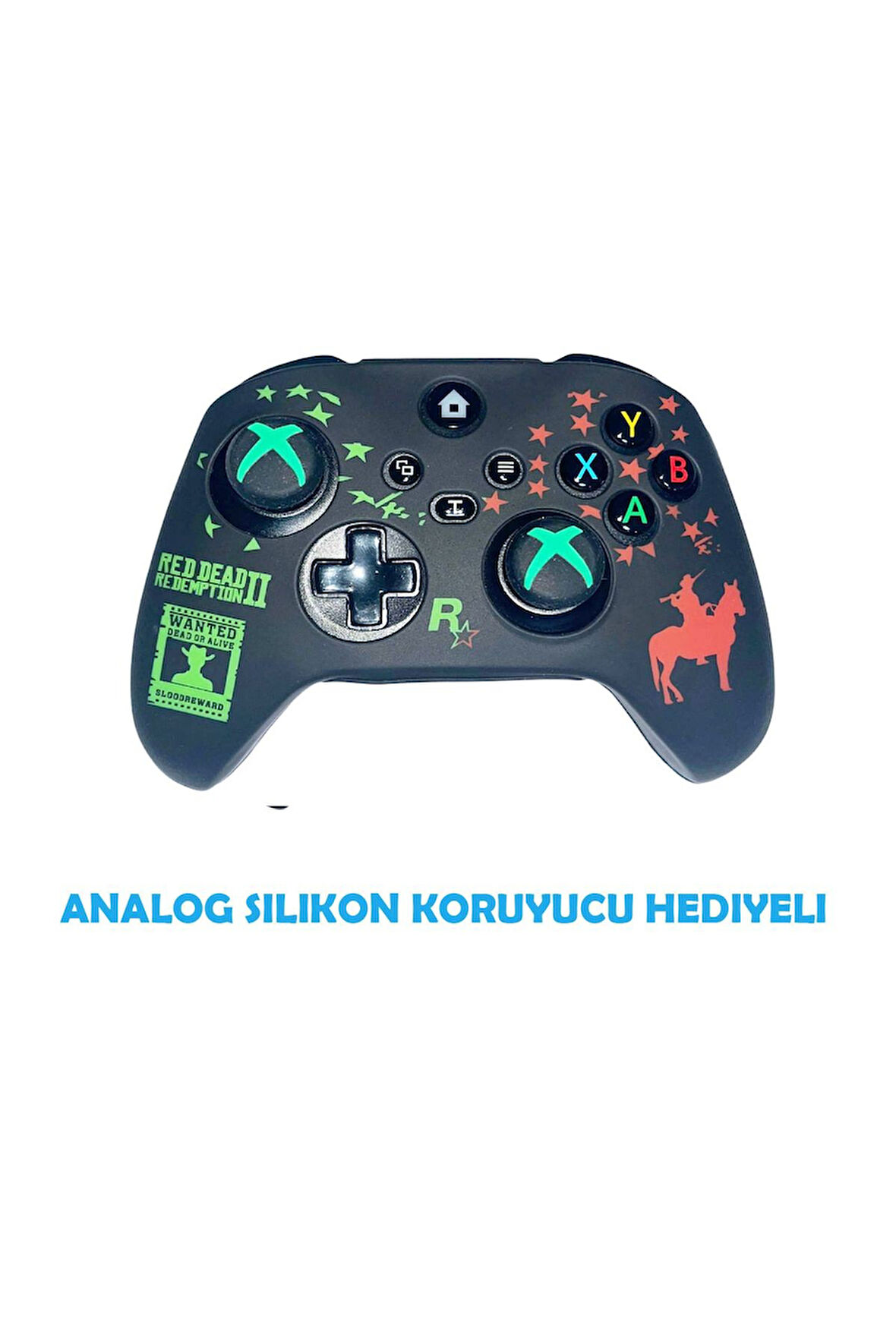 Xbox Series S/Series X  Red Dead Redemption Koruyucu Silikon Kılıf + Analog silikon Koruyucu