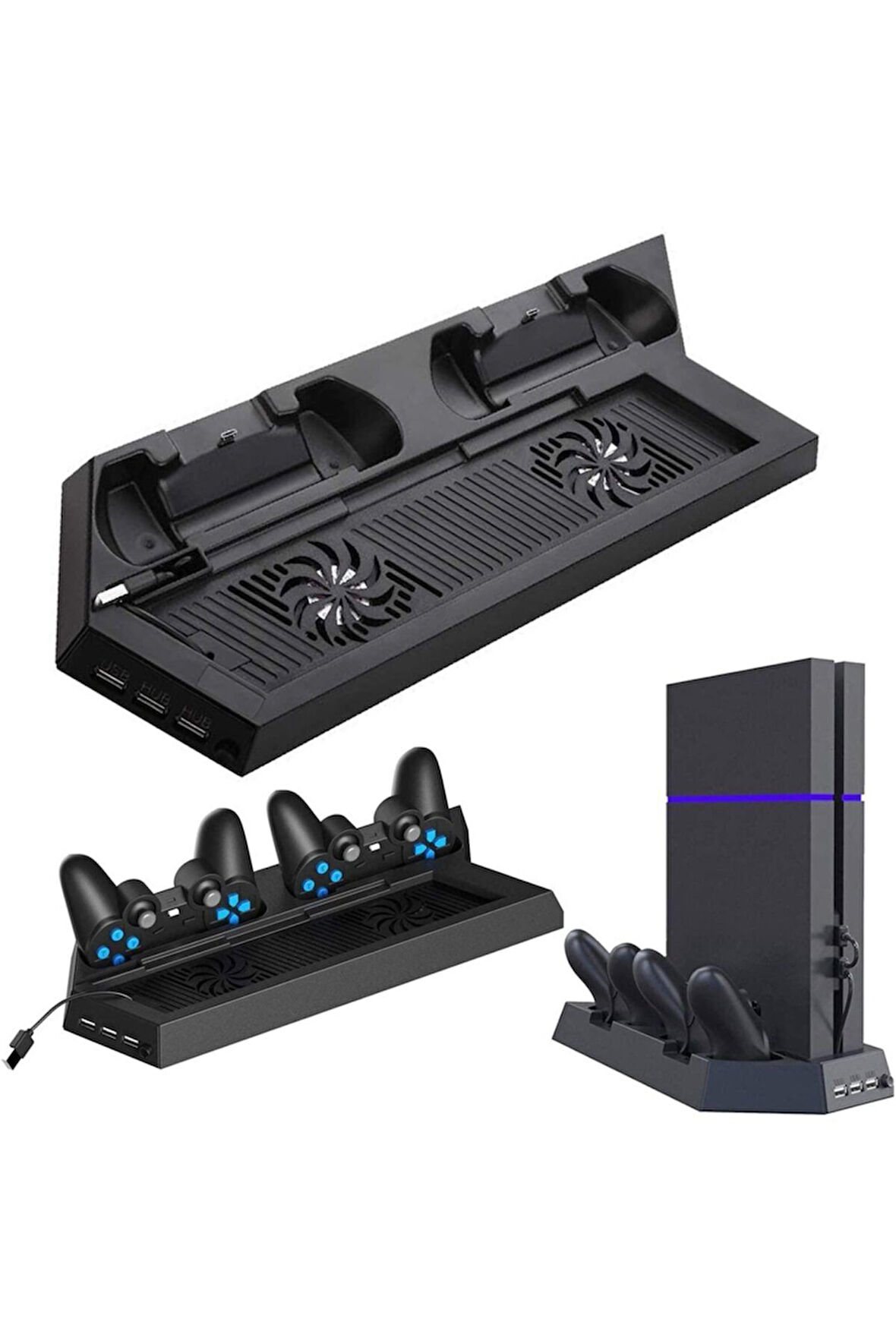 Multi-function Fanlı Stand Ps4, Ps4 Slim (pro Uyumlu)