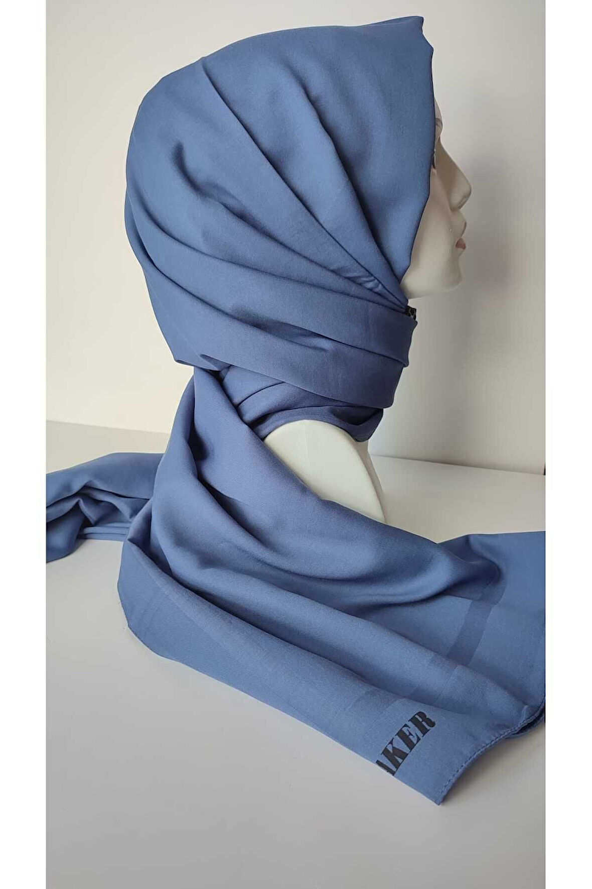 İndigo Aker Düz Koton Şal 922