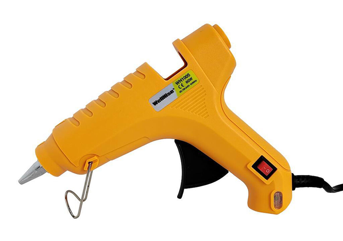 WellHise WH1005 60W Sıcak Mum Silikon Tabancası Glue Gun