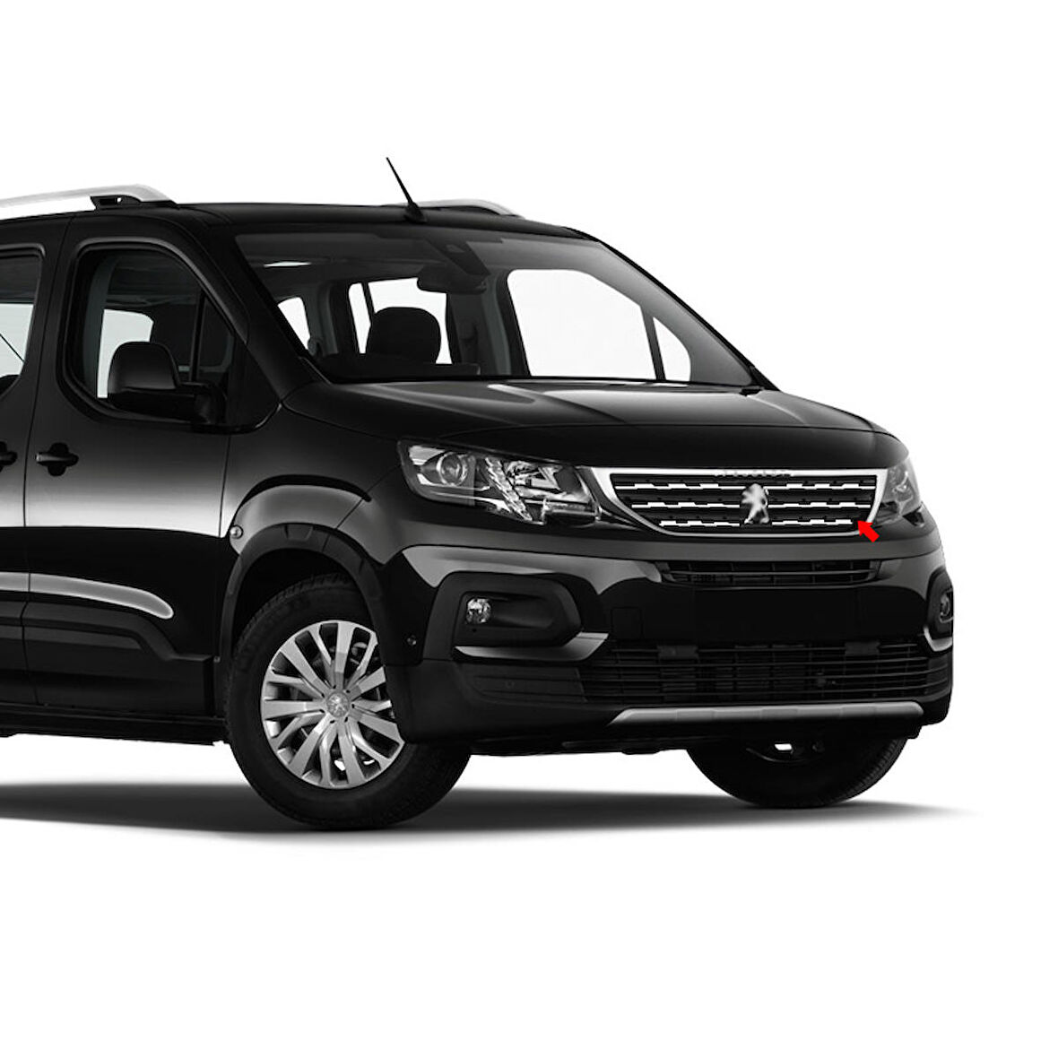 S-Dizayn Peugeot Rifter Krom Ön Panjur 6 Prç. 2019 ve Üzeri