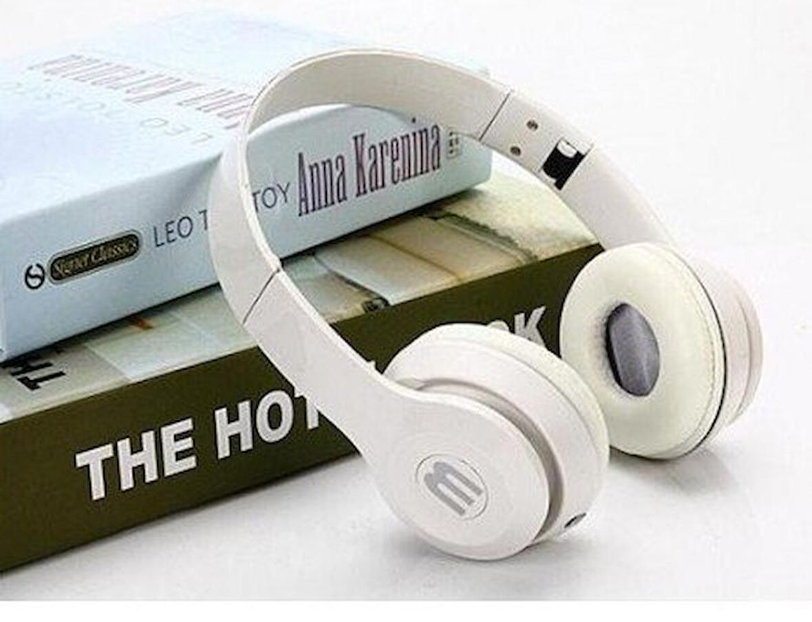 Fold J-03 Stereo Kablolu Kulaklık (Beyaz)
