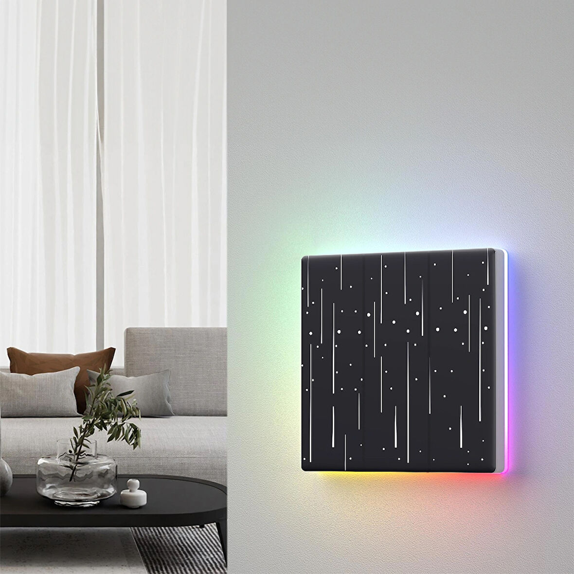 TX Ultimate Akıllı Dokunmatik Duvar Anahtarı Kapakları 3 Kanallı - Star