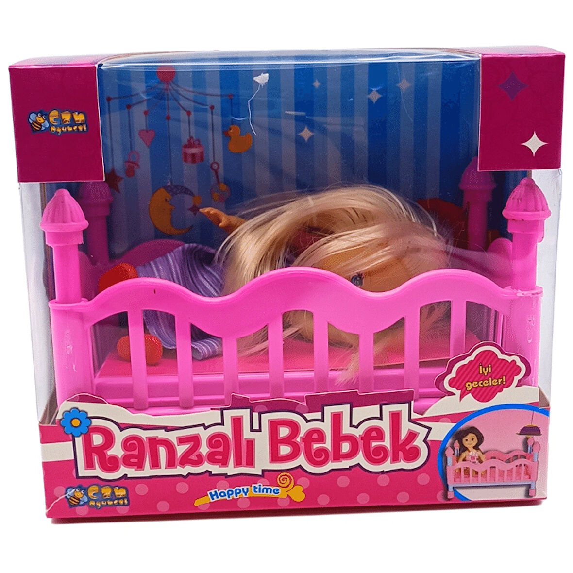 Tek Katlı Ranzalı Oyuncak Bebek Seti K899-27