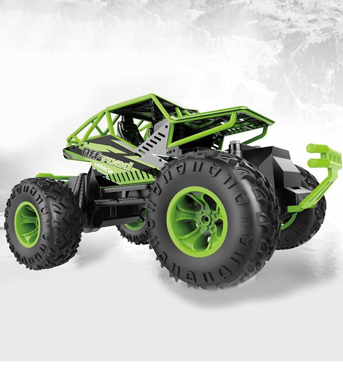 Rock Crawler 1:16, OFF-ROAD 2.4 GHz U/K Dağda, Çölde, Kayada Giden Climbing BigFoot Monster