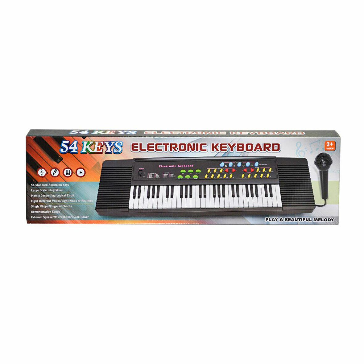 5438B Mikrofonlu Piano 54 Tuşlu -Can