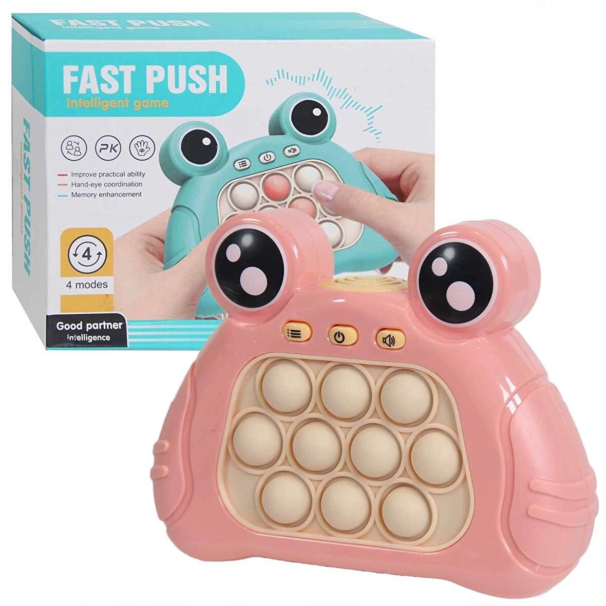 Fast Push Pilli Işıklı Eğitici Baloncuk Oyunu