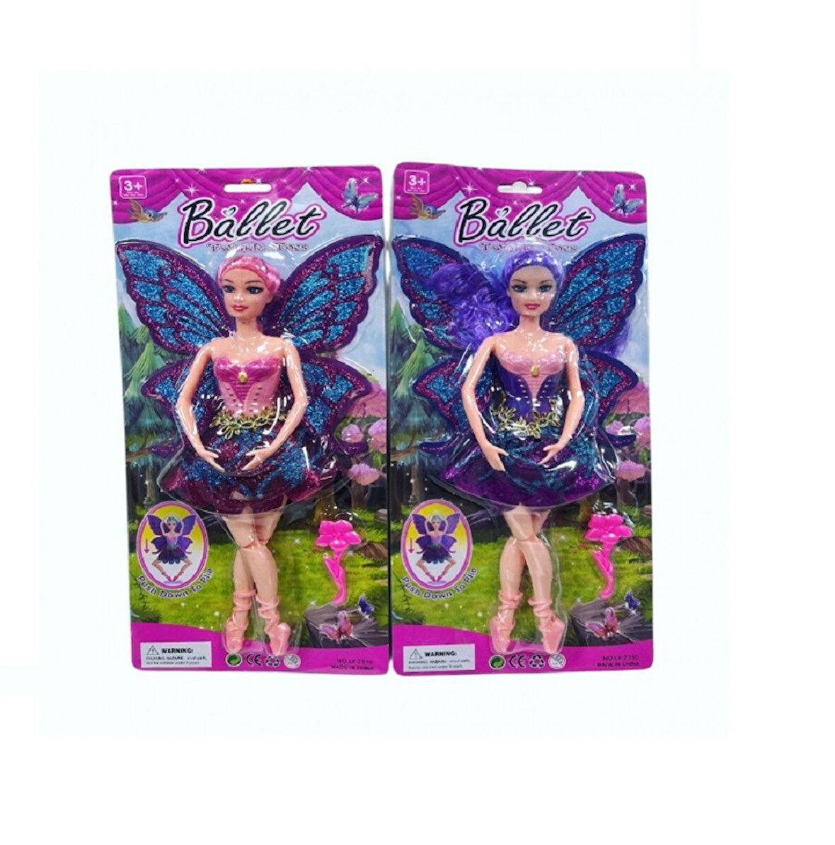 29 cm Eklemli Kanatlı Balerin Bebek 7148