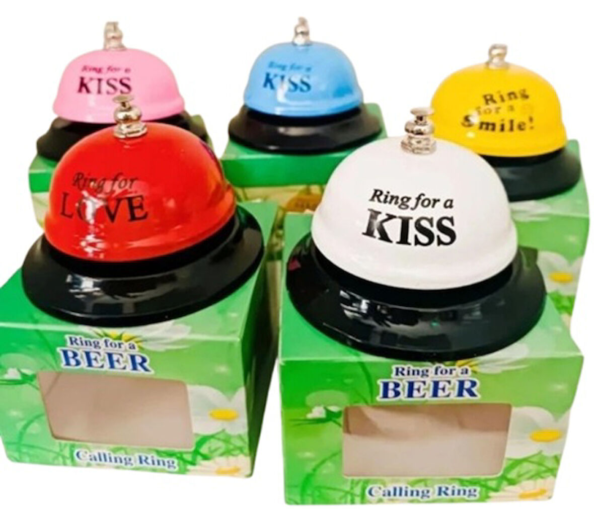 Kıss Masaüstü Zil Resepsiyon Zili - 1 adet