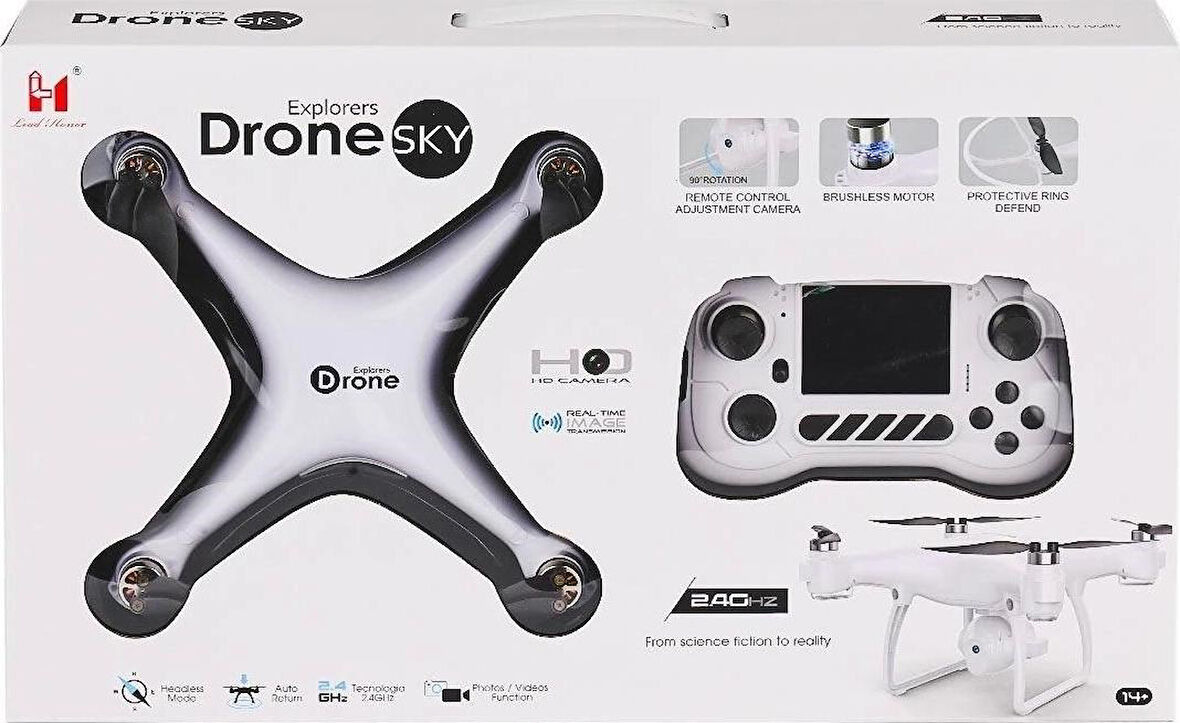 Uzaktan Kumandalı Kumandadan İzlenebilen Kameralı Drone LH-X83FD