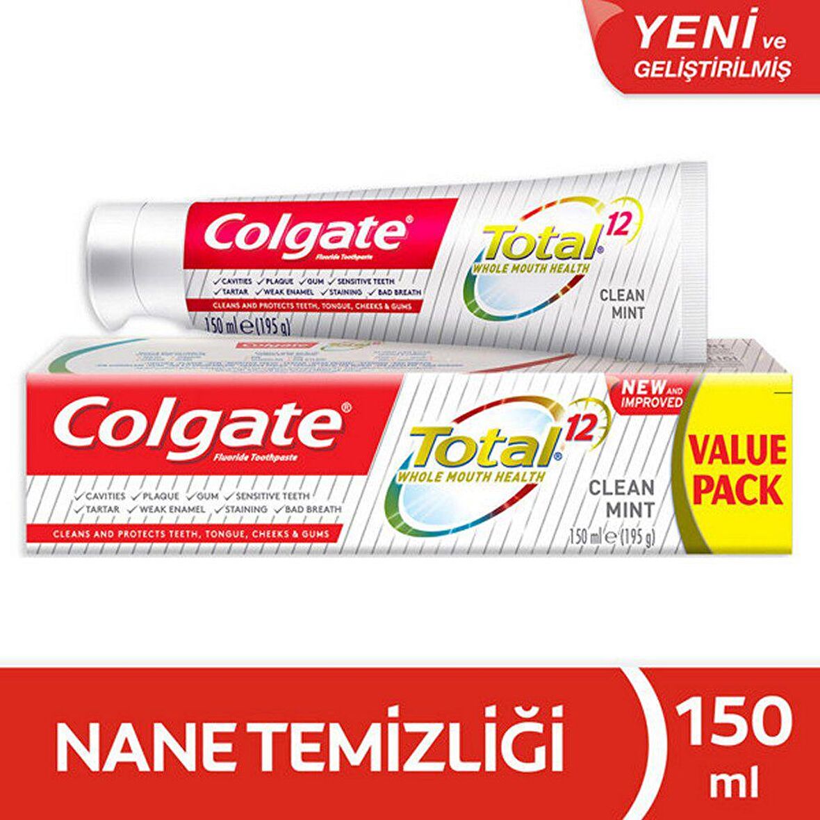 Colgate Total Gelişmiş Nane Temizliği 150 ml