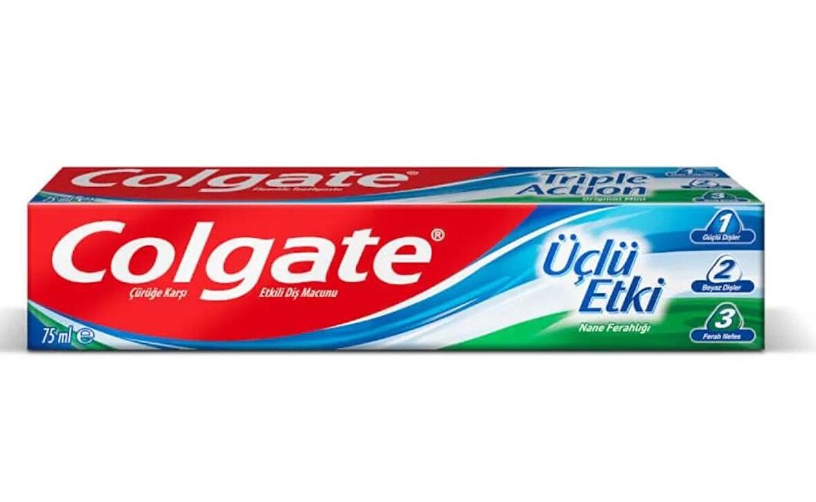 Colgate Üçlü Etki Diş Macunu 75 Ml