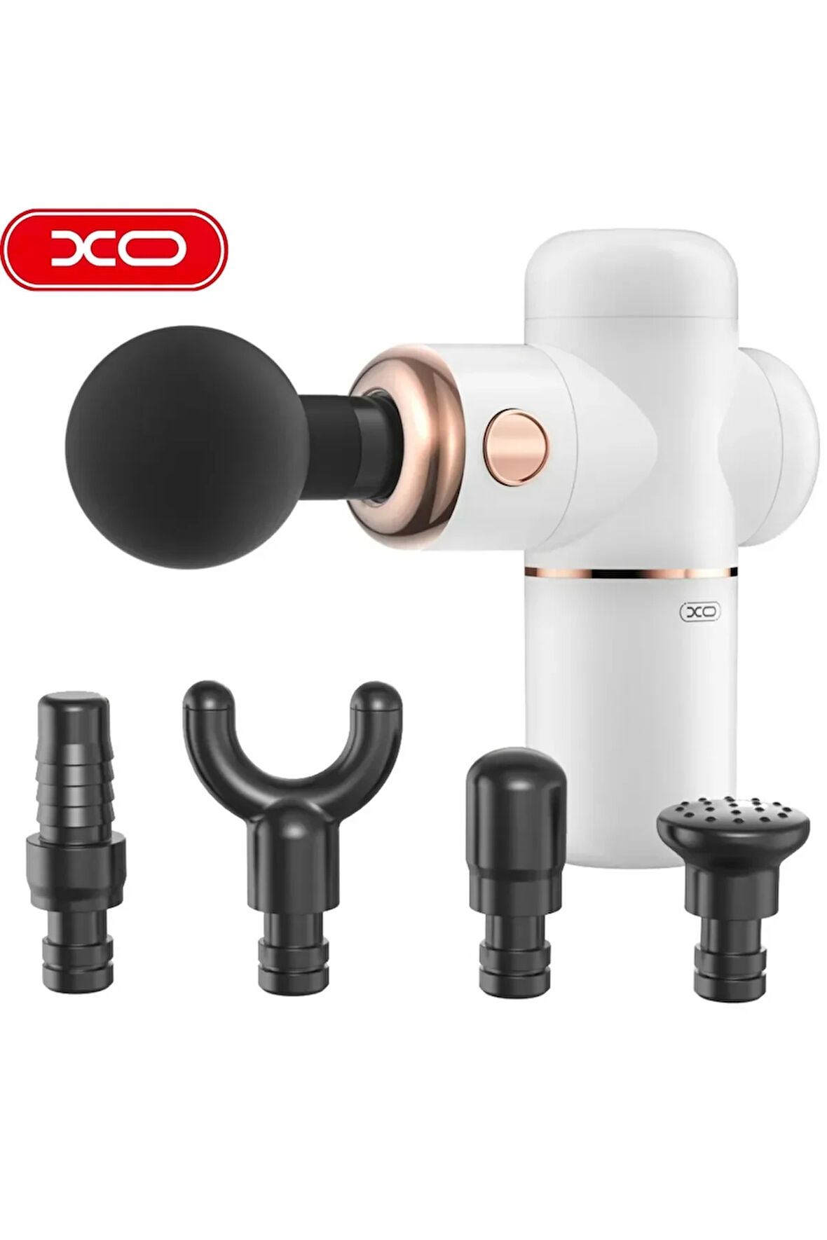 Akıllı Masaj Tabancası|3000mAh,4 Kademeli,40W,Sessiz Çalışma(55dB),4 Değiştirilebilir Masaj Başlığı