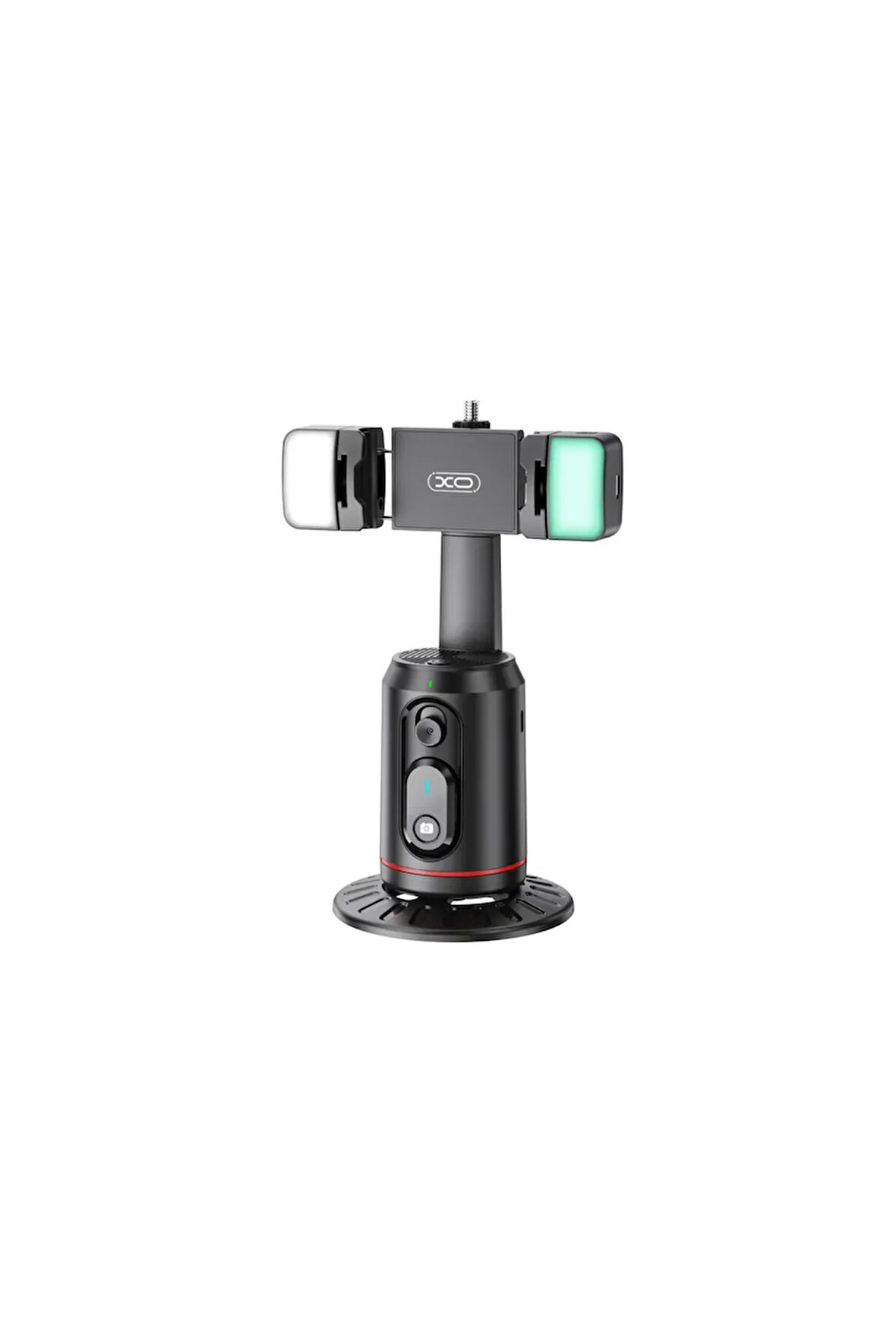 Mobil Cihaz Gimbal Stabilizatör SS16,360° Dönebilen,Yüz Takibi Yapabilen,RGB LED Işık,AI Kontrol