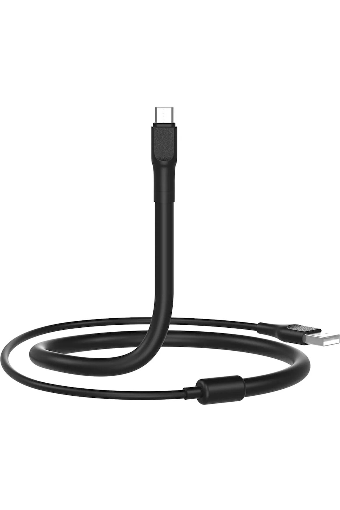 Veri Kablosu,Şarj Kablosu,Kırılmaya Karşı Dayanıklı,1.2m,2.4A Hızlı Şarj,PVC Kaplama,Micro USB,NB195