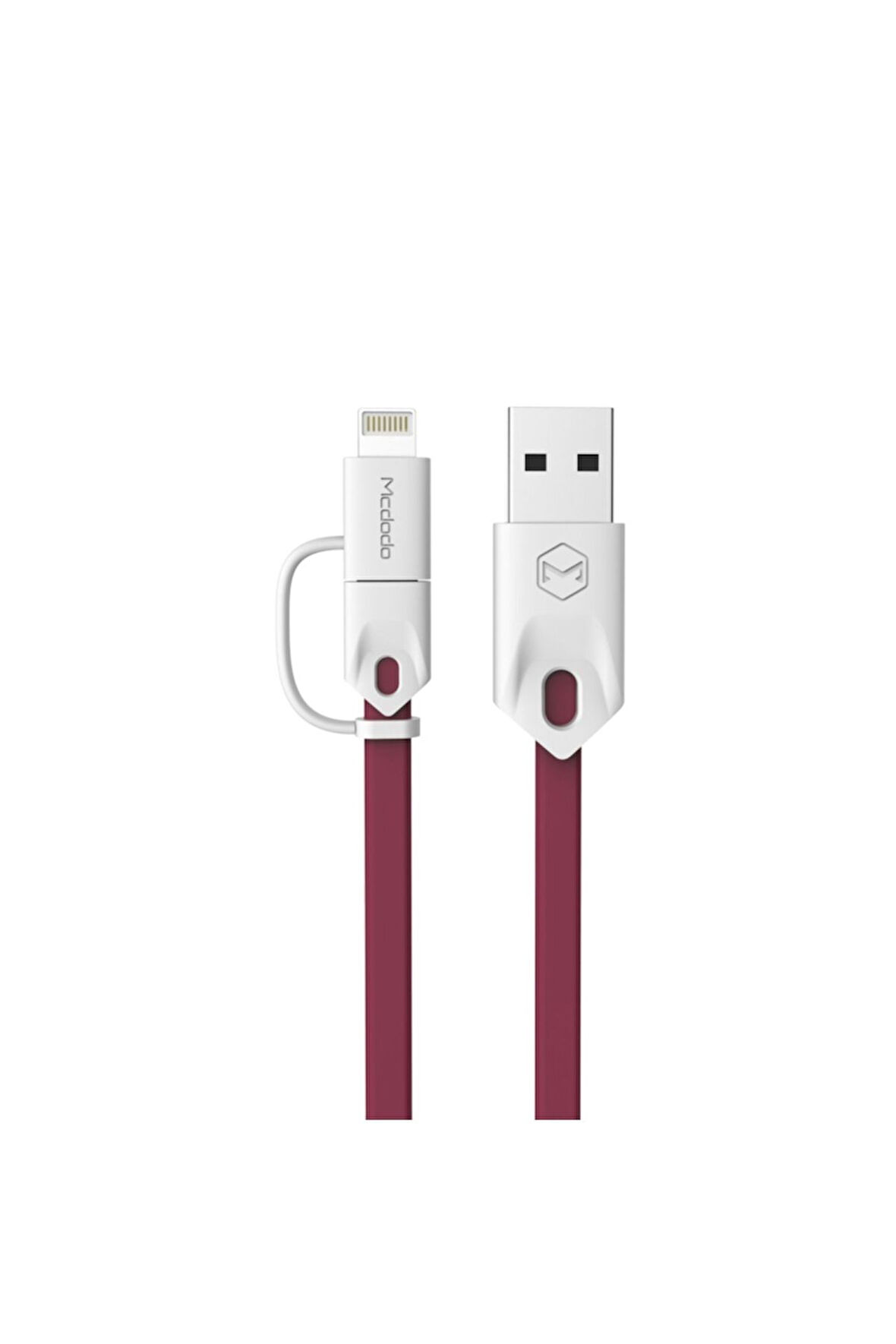 Apple Lightning Micro Usb Akıllı Şarj Data Kablosu