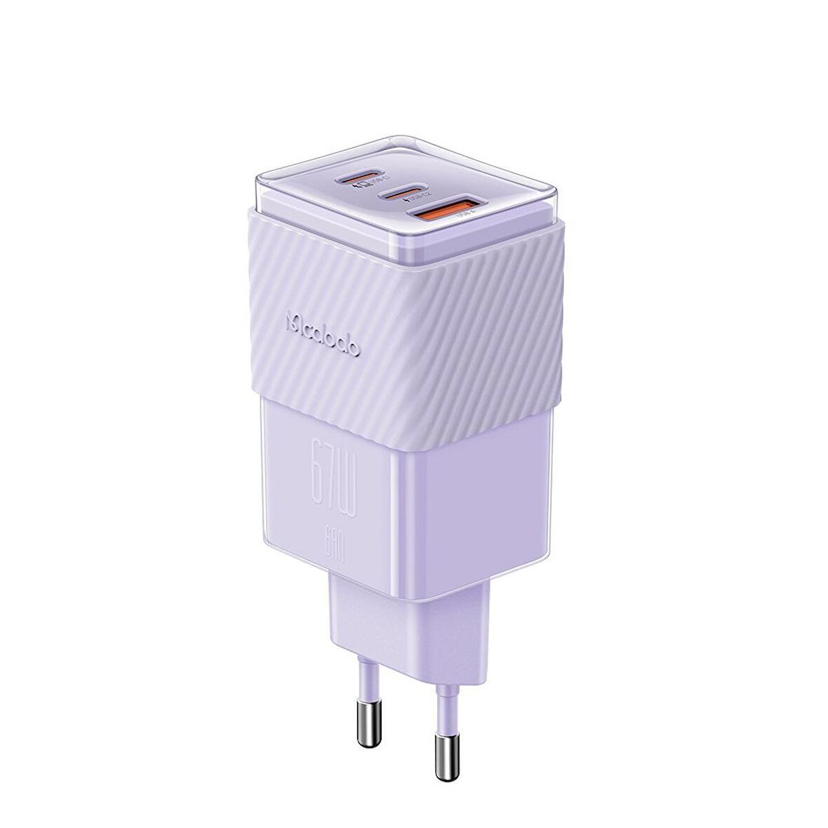Mcdodo CH-1502 67W GaN 5 Mini 2xType-C 1xUSB Girişli Hızlı Şarj Aleti