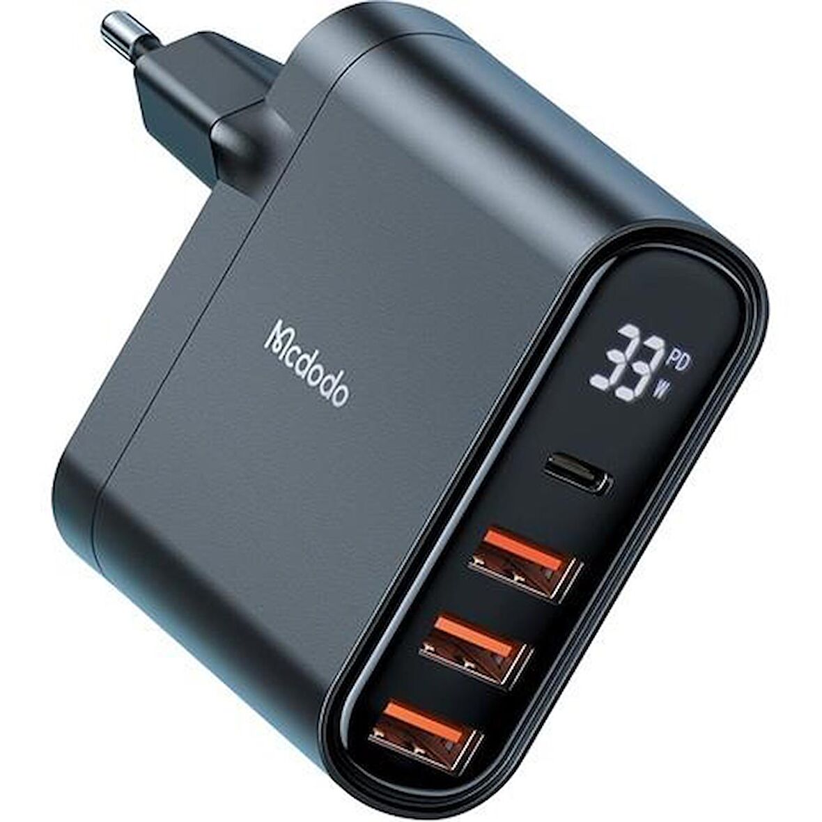 Mcdodo CH-2250 USB 33 Watt Hızlı Şarj Aleti Siyah