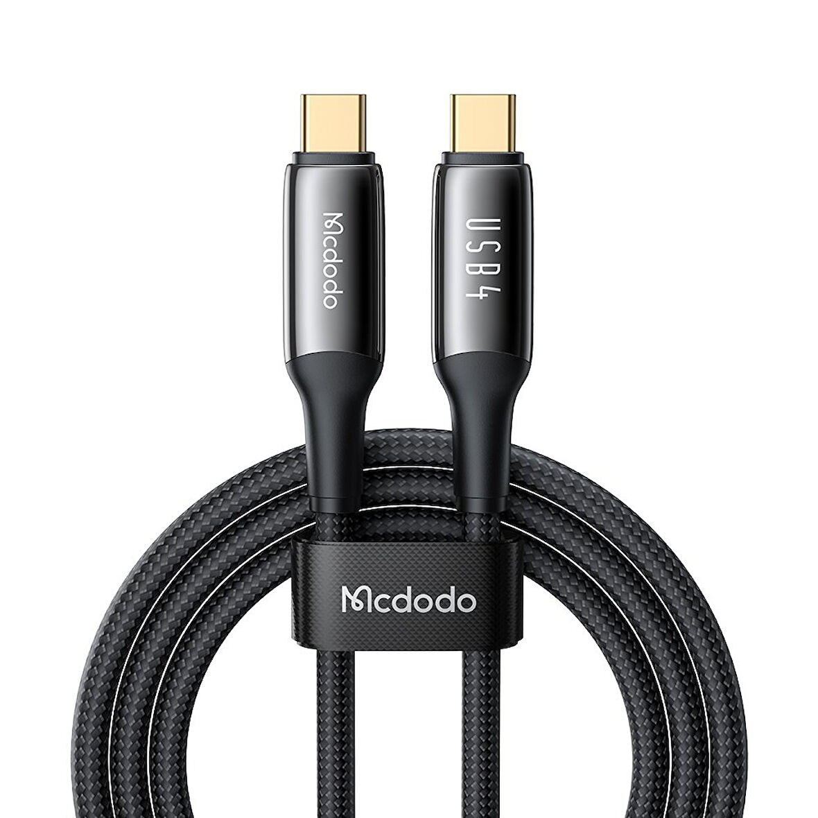 Mcdodo CA-2990 240W 4.0 TypeC TypeC Şarj Kablosu Siyah 1.2M