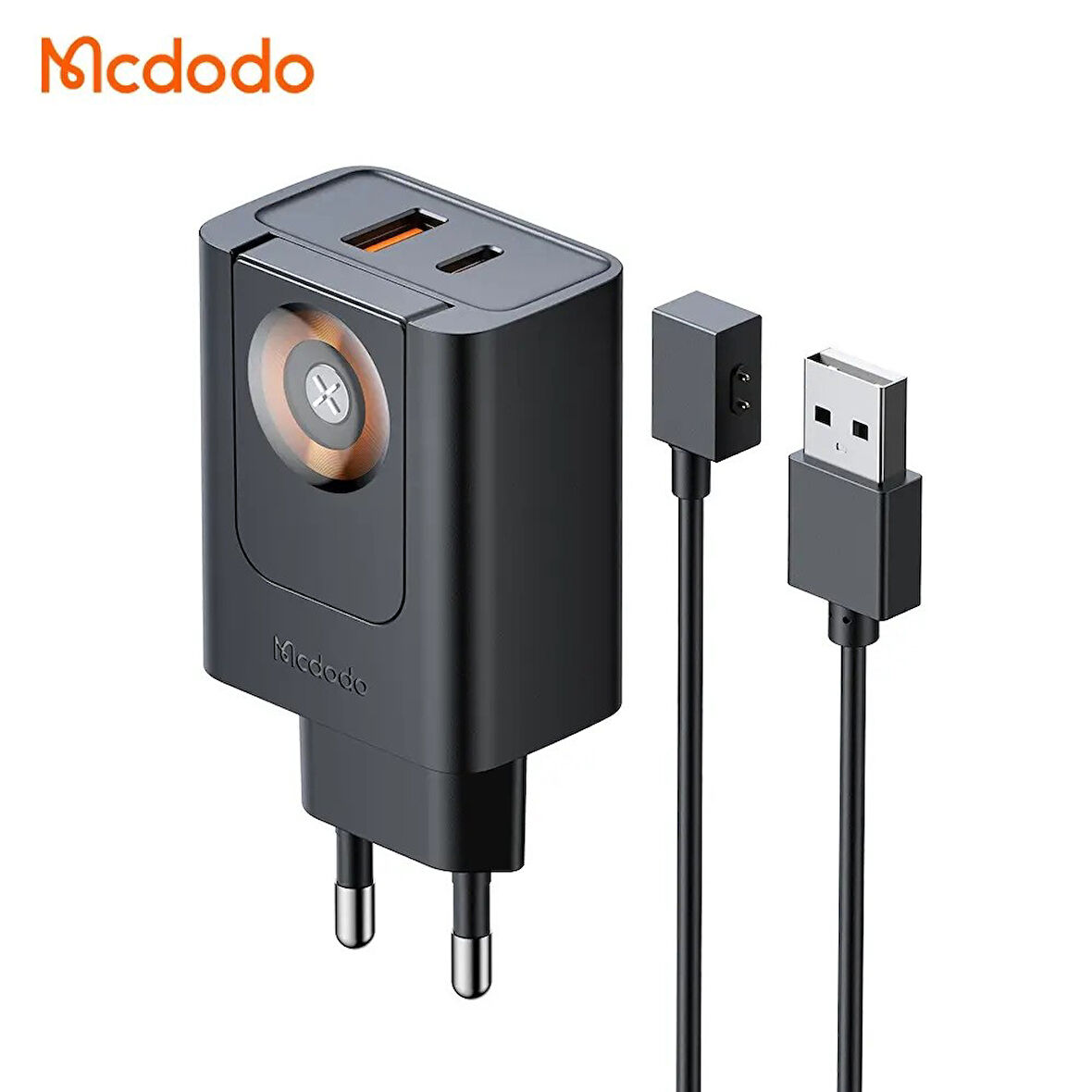 Mcdodo CH-3700 30W 2in1 Kablosuz Apple Watch ve Şarj Adaptörü