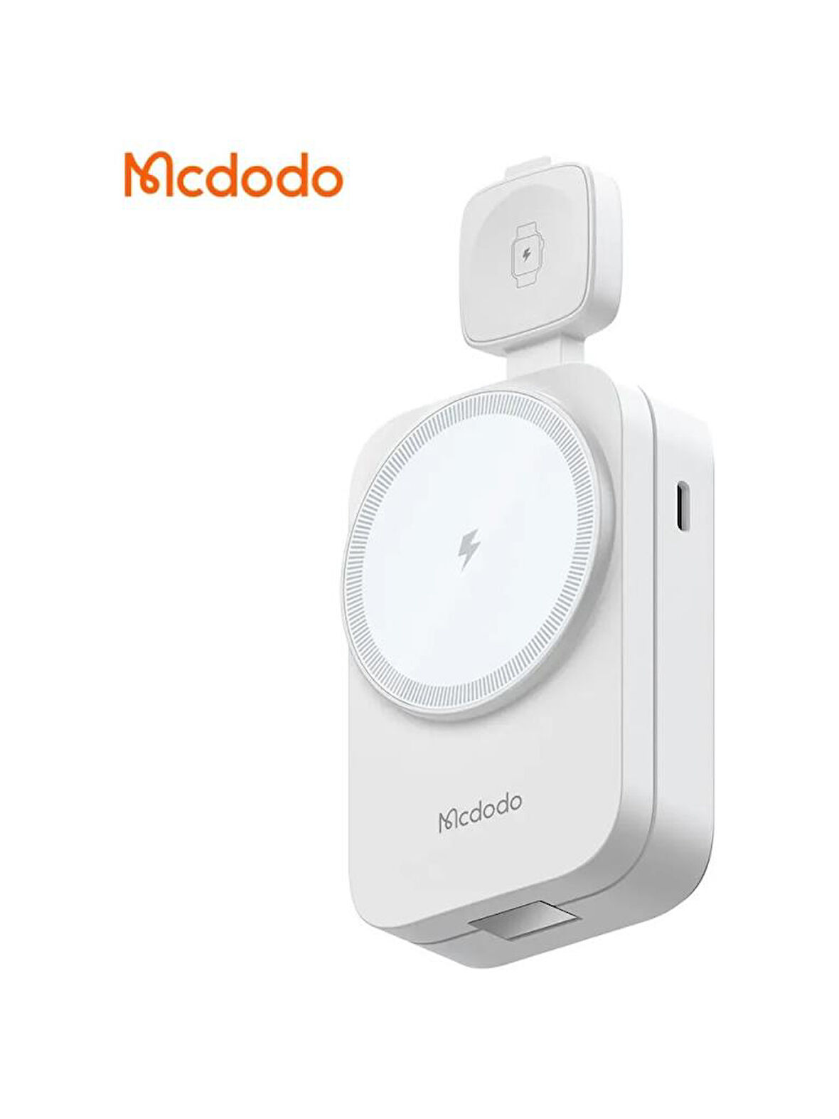 Mcdodo CH-5090 15W 3'ü 1 Arada Katlanabilir Kablosuz Şarj Standı