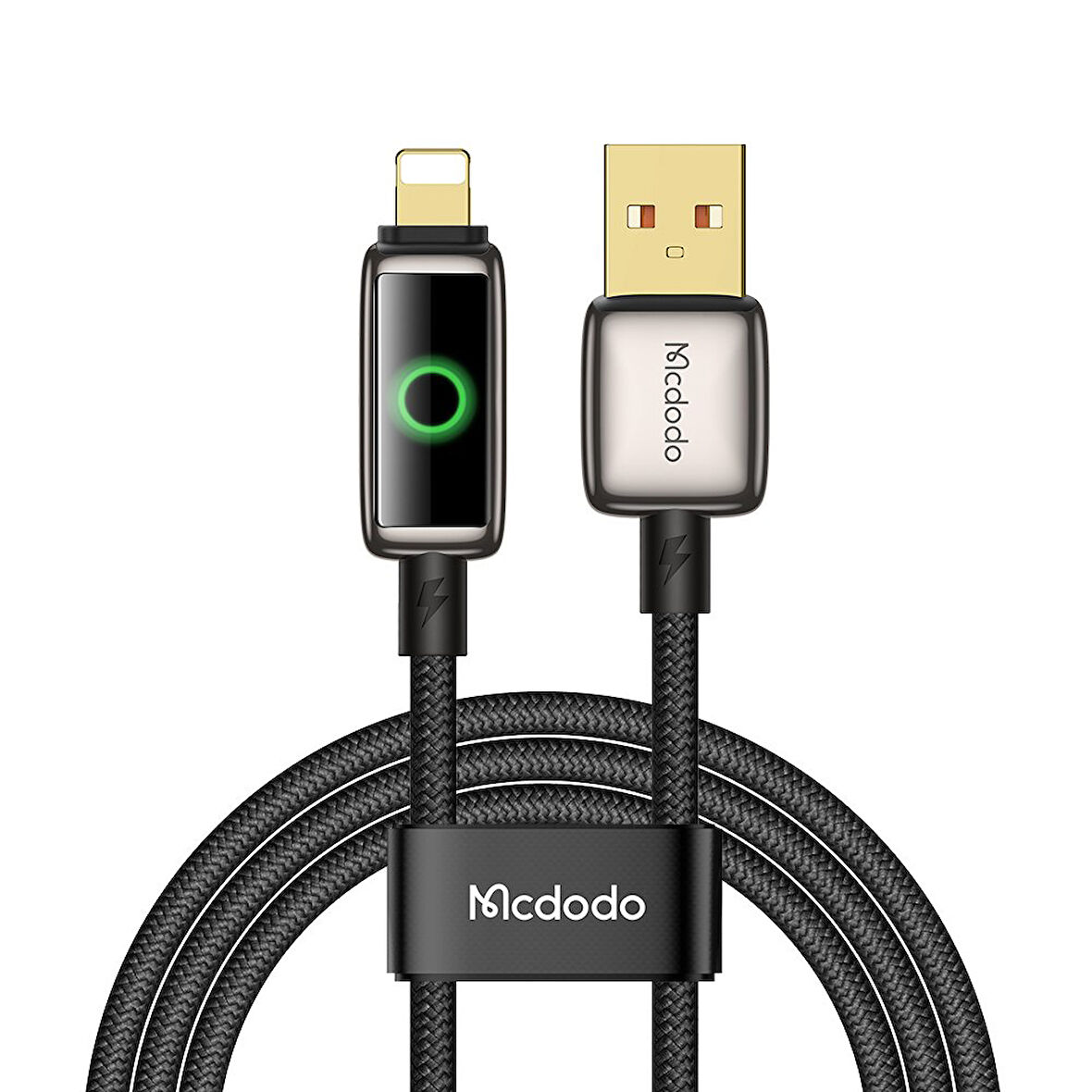 Mcdodo CA-6590 Usb iPhone Halo Otomatik Kapanma Şarj Kablosu