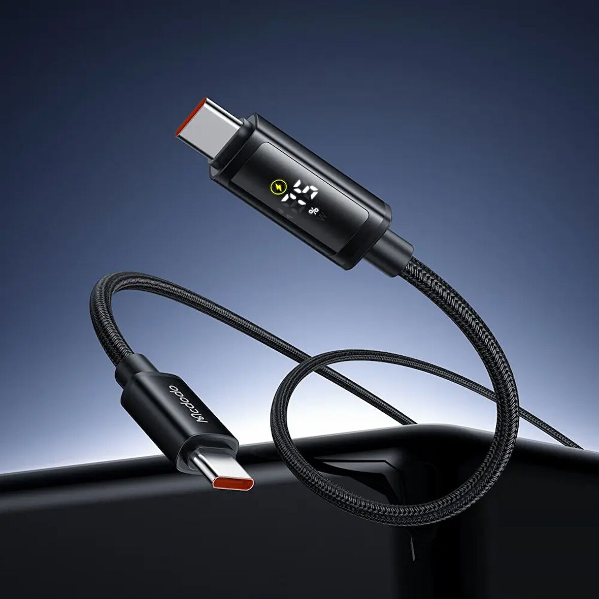 MCDODO CA-8000 TYPE-C TO TYPE-C 100W ÇİFT LED EKRANLI 1.2M  KABLO