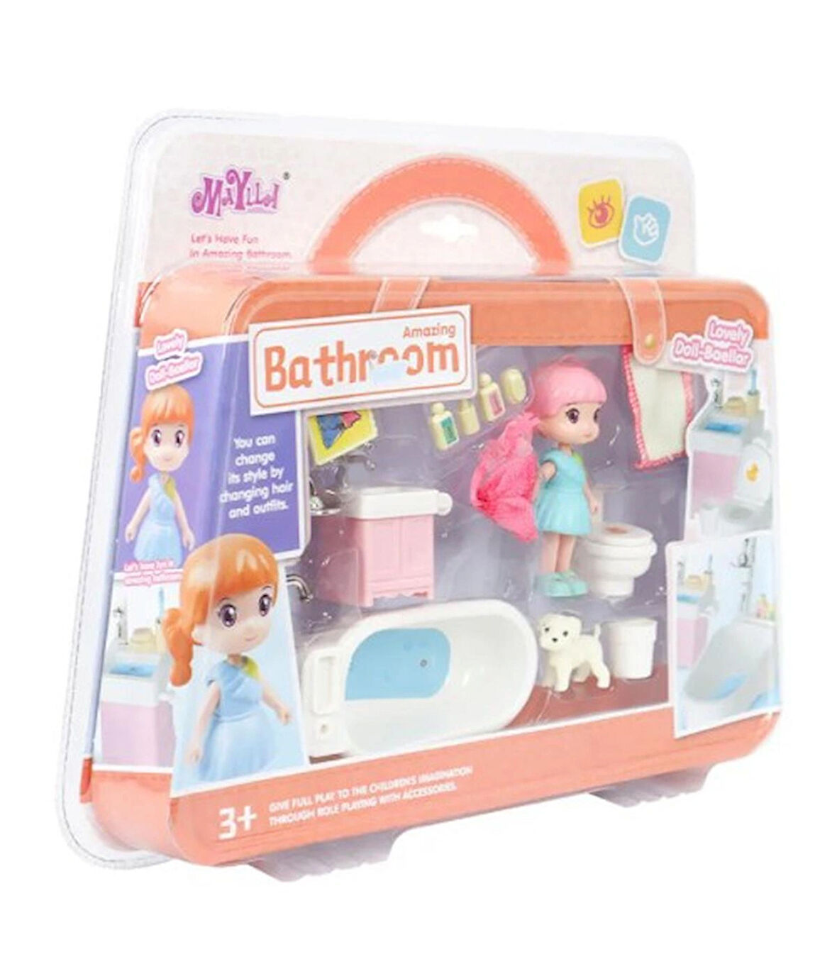 MAYLLA EV OYUN SETİ BATHROOM