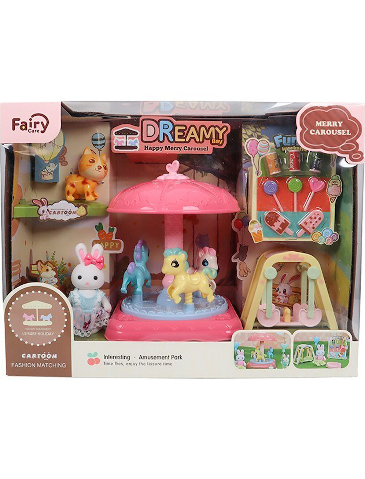 Bay Dreamy Mini  Tavşan Atlı Karınca Eğlence Parkı