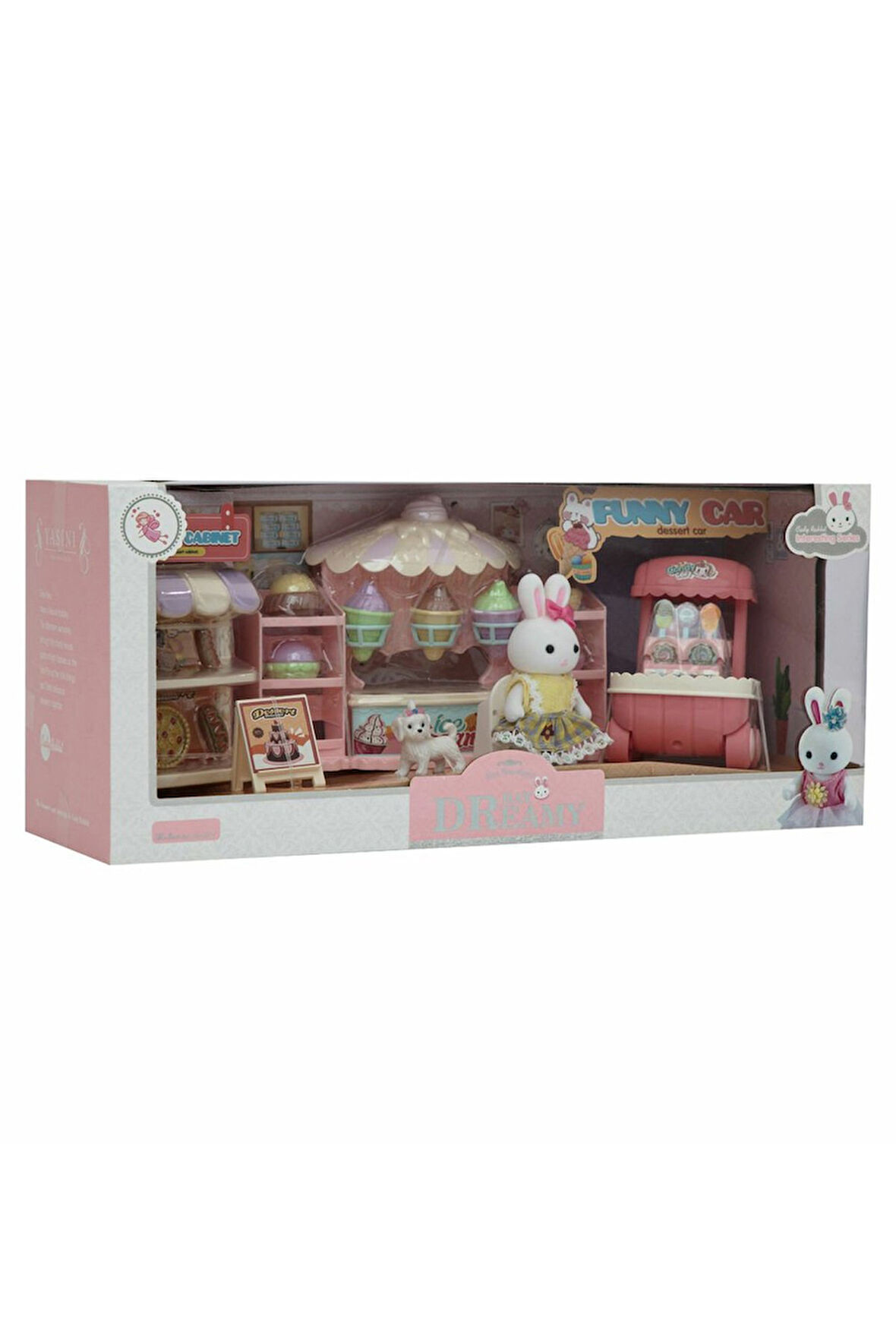 Mini Tavşan Ailesi Şekerleme İstasyonu - Tatlı Bir Kaçamak!