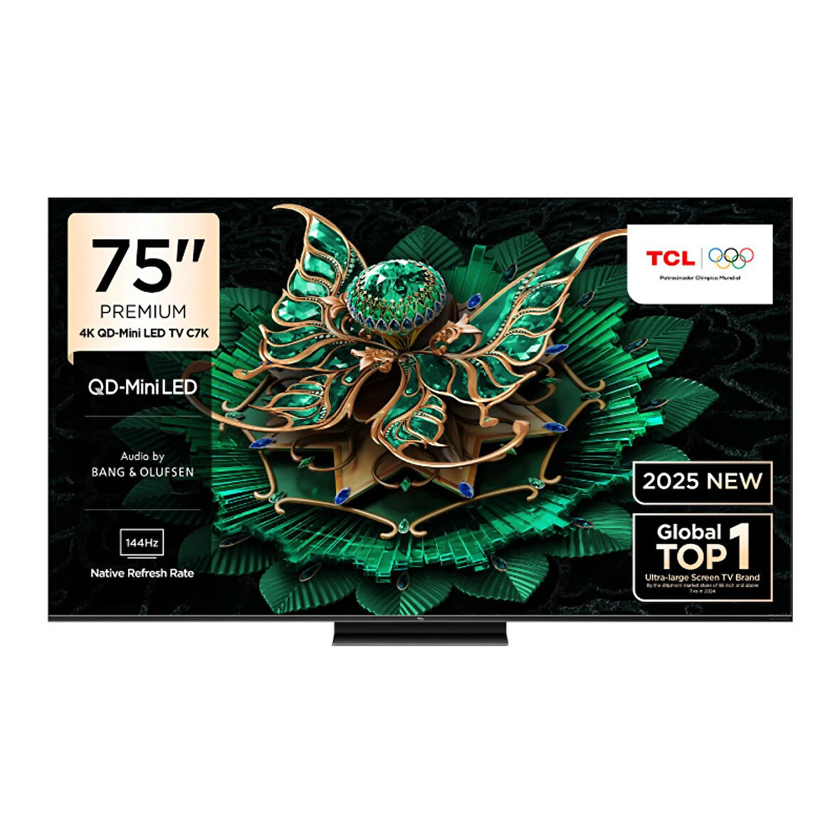 TCL 75C7K 4K UHD QD-MINILED 75" 144HZ GOOGLE TV