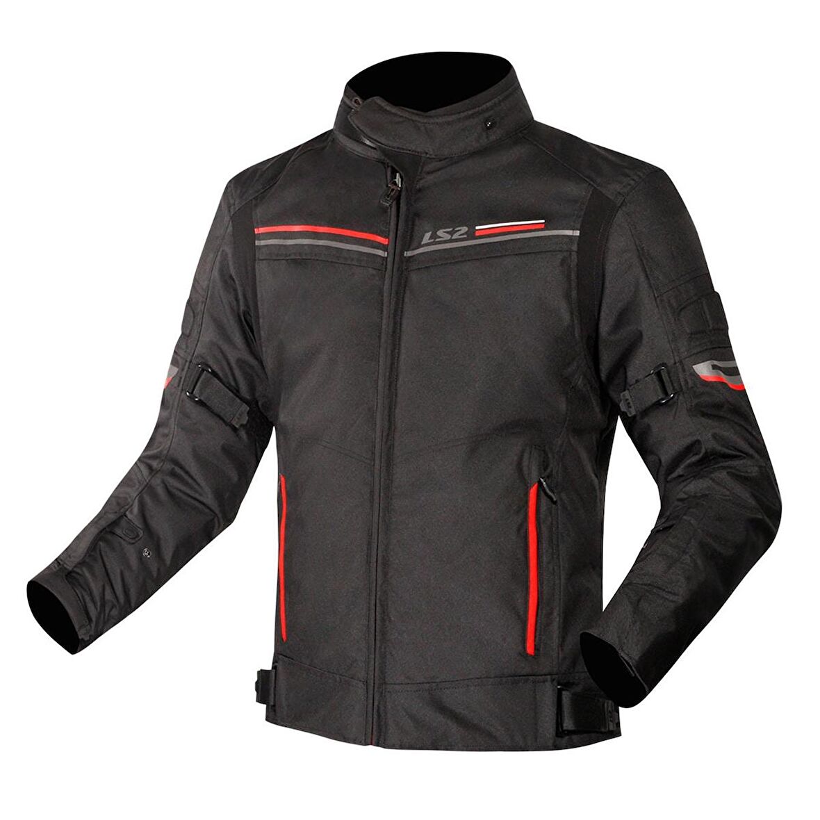 LS2 SHADOW MONT SİYAH-KIRMIZI