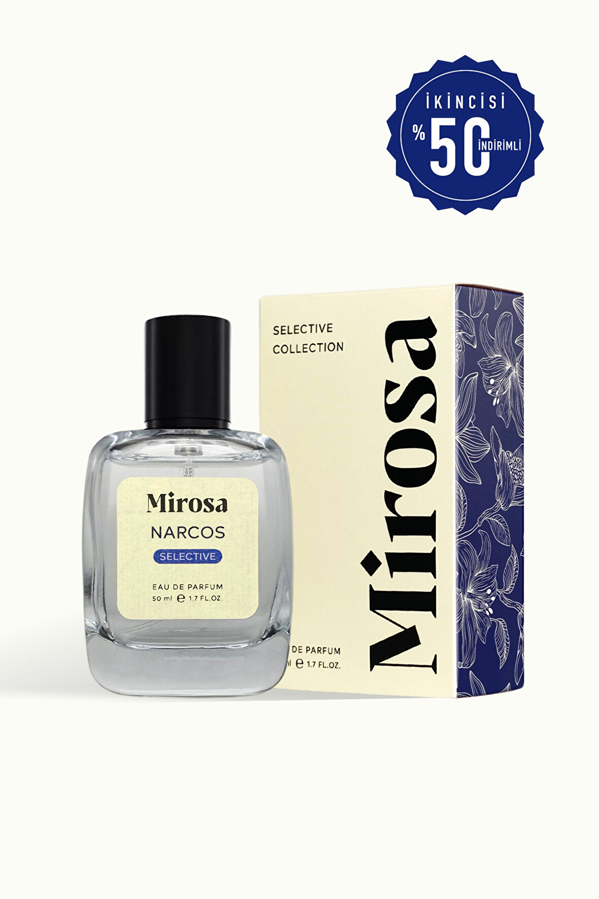 Mirosa Narco's Selective Dinlendirilmiş Kalıcı Erkek Parfümü Premium EDP 50ml S508