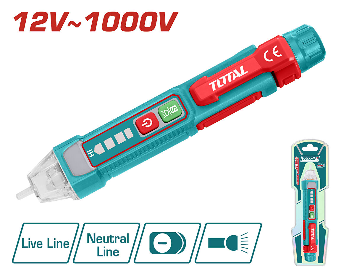 TOTAL DİJİTAL AC VOLTAJ DEDEKTÖRÜ THT100091