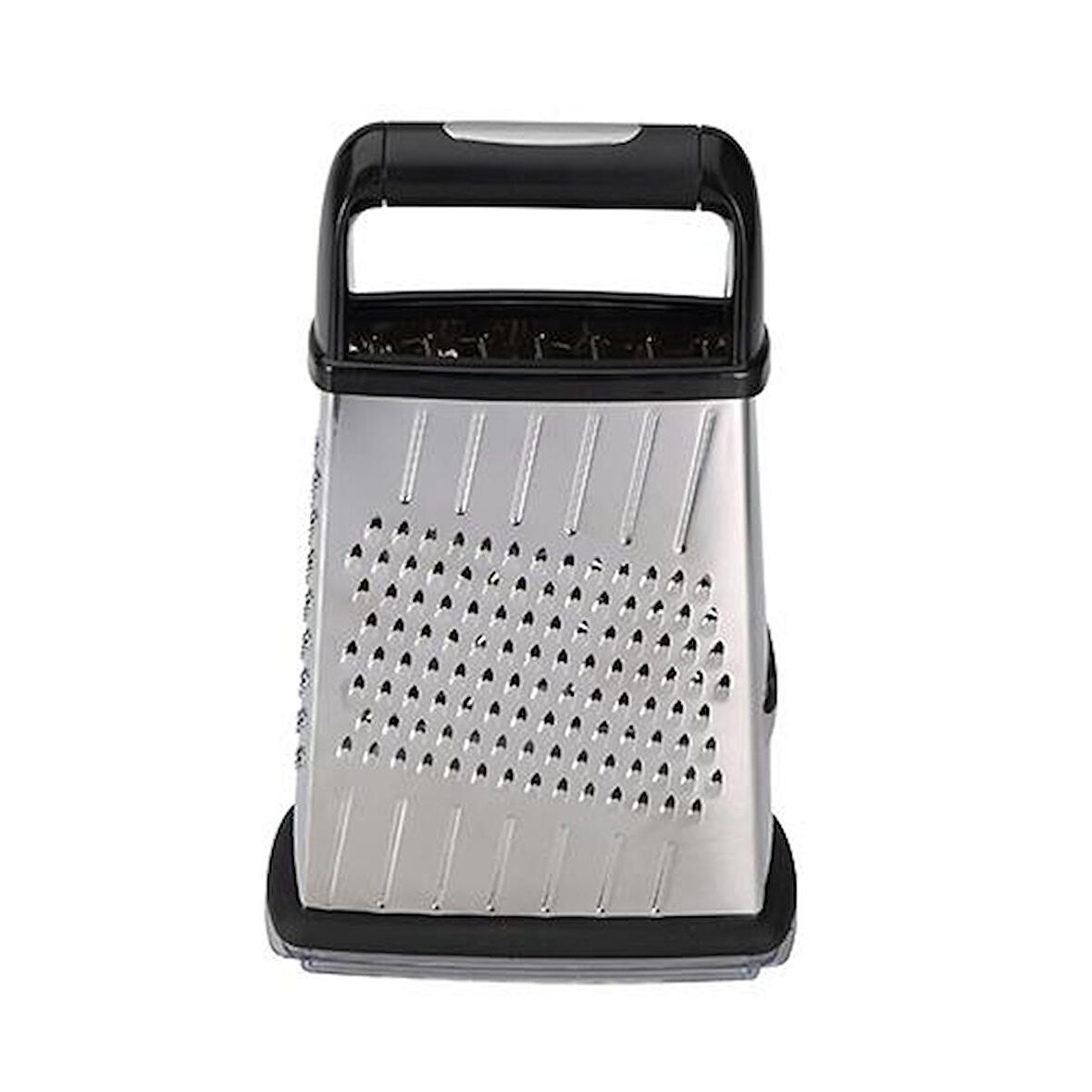 MasterPro 5502 Foodies Collection serisi Paslanmaz Çelik 4'ü 1 arada Rende,4 yönünde farklı kullanım,15x13,7x22,5 cm