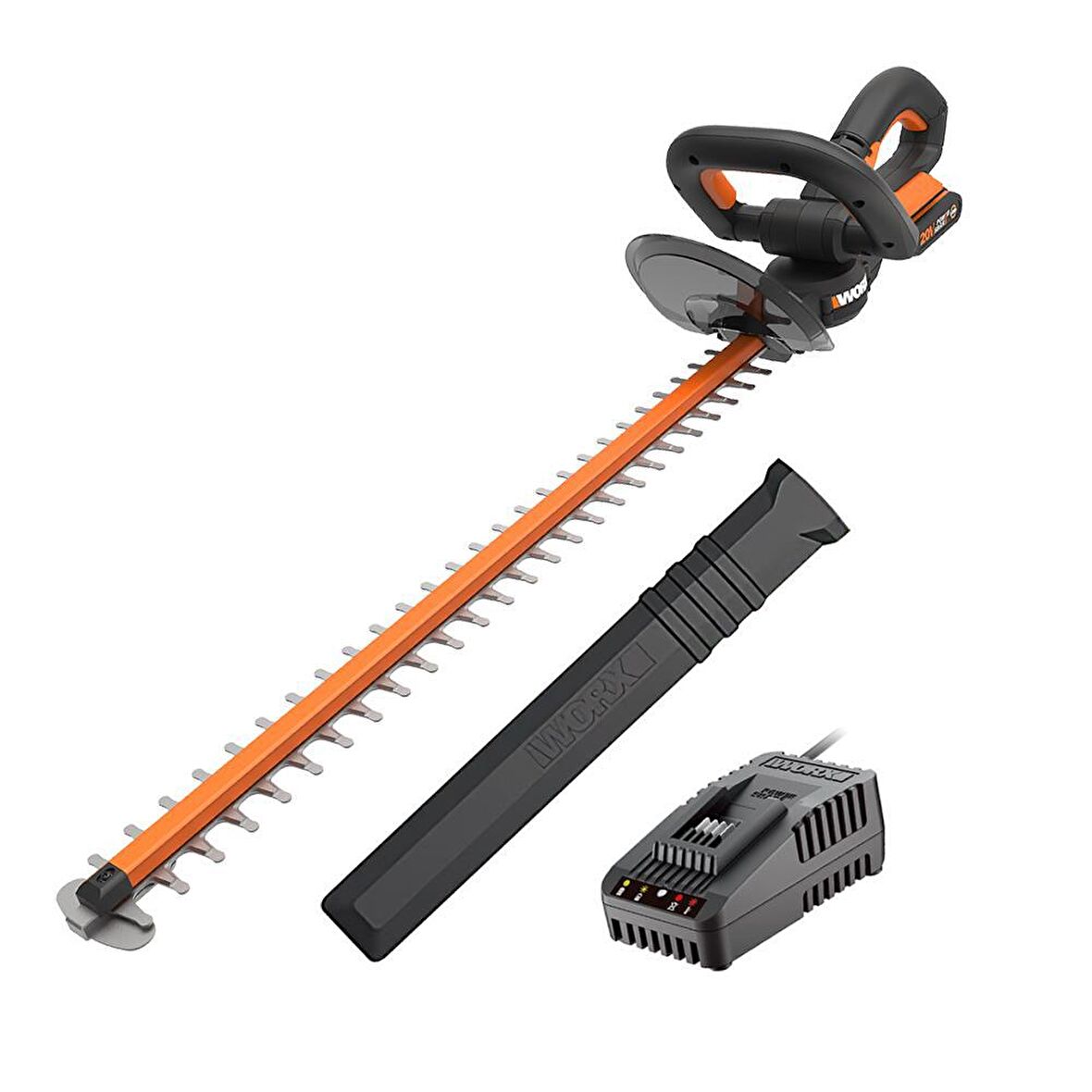 WORX WG260E.5 20Volt 2.0Ah. Li-ion 61CM Profesyonel Çit Budama 