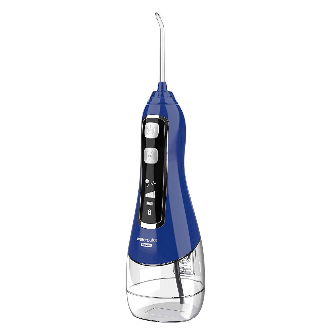 Waterpulse V580 Water Flosser Taşınabilir Şarjlı Masajlı Diş/Protez Bakım ve Ağız Duşu-Mavi